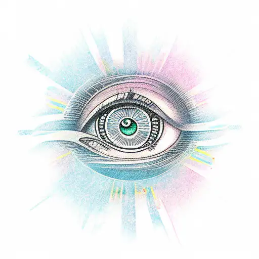 All Seeing Eye tattoo design idea