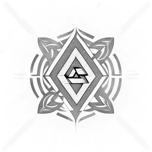 Valknut Symbol tattoo design idea