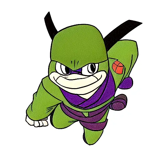 ninja turtle  tattoo design idea