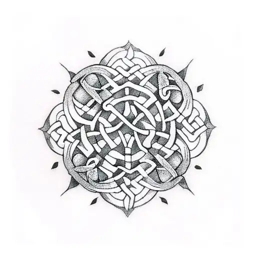 Celtic Knot tattoo design idea