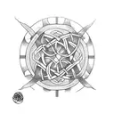 Celtic Knot tattoo design idea