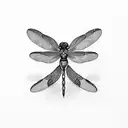 Dragonfly tattoo design idea