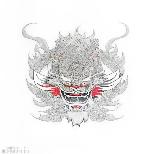 suminagashi tattoo design idea