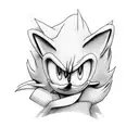 sonic and Naruto tattoo design idea