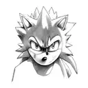 sonic and Naruto tattoo design idea