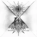 when I need to get home you're my guiding light tattoo design idea