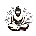 Thai Buddha tattoo design idea