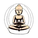 Thai Buddha tattoo design idea