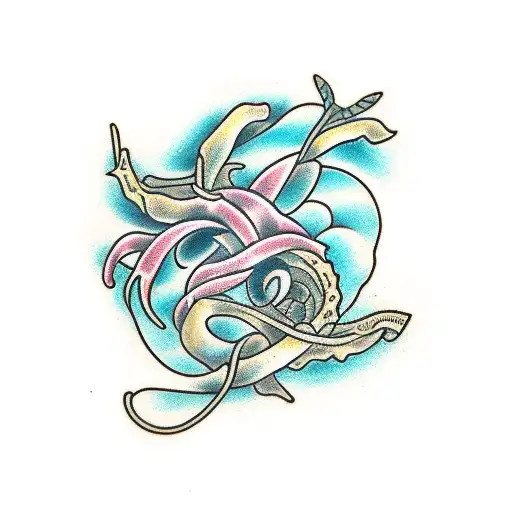 kelp tattoo design idea