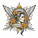 generational success tattoo design idea