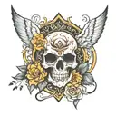 generational success tattoo design idea