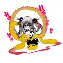 Hentai tattoo design idea