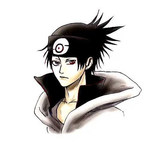 obito uchiha realistic tattoo design idea