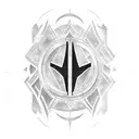 sith logo tattoo design idea