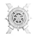 spartan shield  tattoo design idea