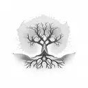 tree of life anatomy  tattoo design idea
