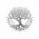 tree of life anatomy  tattoo design idea