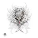 Muse tattoo design idea