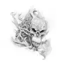 dr.jekkyl and mr.hyde  tattoo design idea