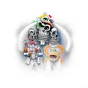 dr.jekkyl and mr.hyde  tattoo design idea