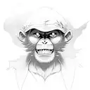 Monkey D. Luffy tattoo design idea