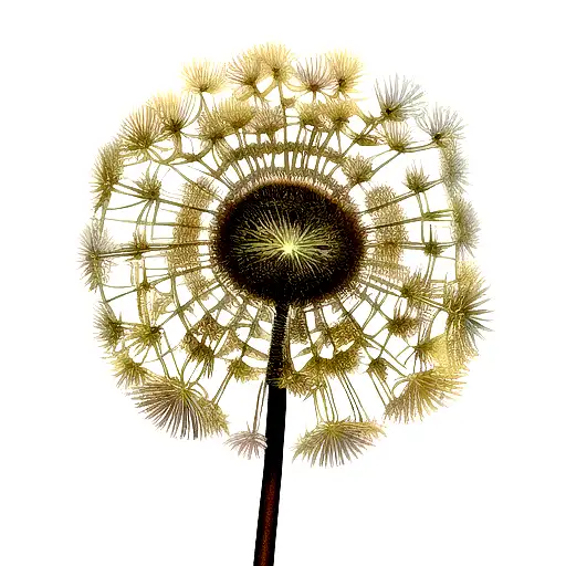 Dandelion tattoo design idea