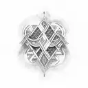 Anglo-Saxon  tattoo design idea