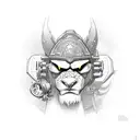 Ramattra Overwatch tattoo design idea