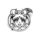 Sailor Moon Brooch tattoo design idea