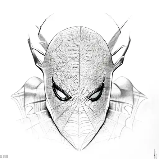 spiderman, hear no evil, speak no evil, see no evil tattoo design idea
