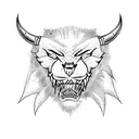 sabertooth claw marks tattoo design idea