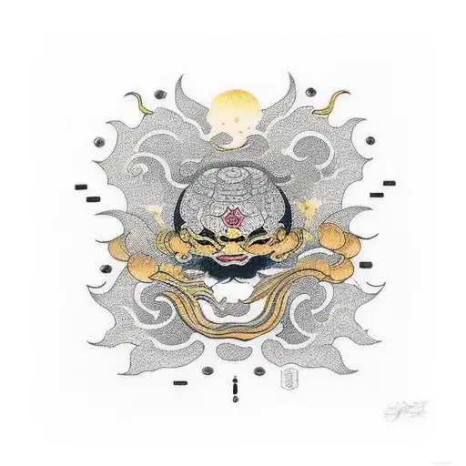 Golden Child tattoo design idea