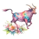jesse, Taurus, Denver tattoo design idea
