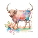 jesse, Taurus, Denver tattoo design idea