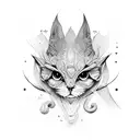 the word sent vertically  tattoo design idea