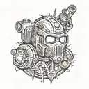 fallout 4 tattoo design idea