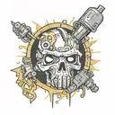 fallout 4 tattoo design idea