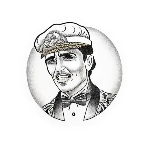 tony montana tattoo design idea