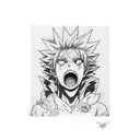Katsuki Bakugo  tattoo design idea