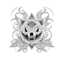 caligracias amor tattoo design idea