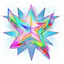 Star tattoo design idea
