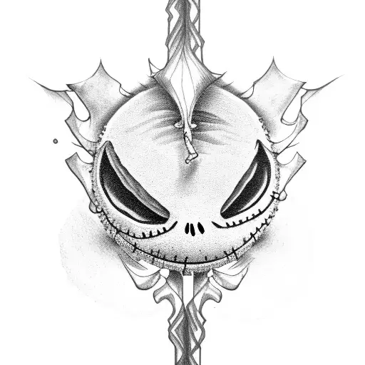 Jack Skellington tattoo design idea