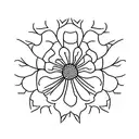 three dandelions tattoo design idea