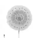 three dandelions tattoo design idea