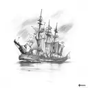burn the ships  tattoo design idea