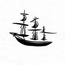 burn the ships  tattoo design idea