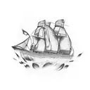 burn the ships  tattoo design idea