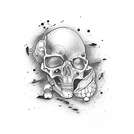 i know the worlds a broken bone, but melt your headache call it home tattoo design idea