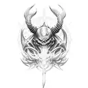 demon slayer  tattoo design idea