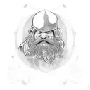 dwarf tattoo design idea
